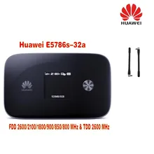 300M Fastest 4G Modem LTE WiFi Wireless Router Huawei e5786 300mbps 4g lte router Cat6 WiFi Router plus 2pcs antenna
