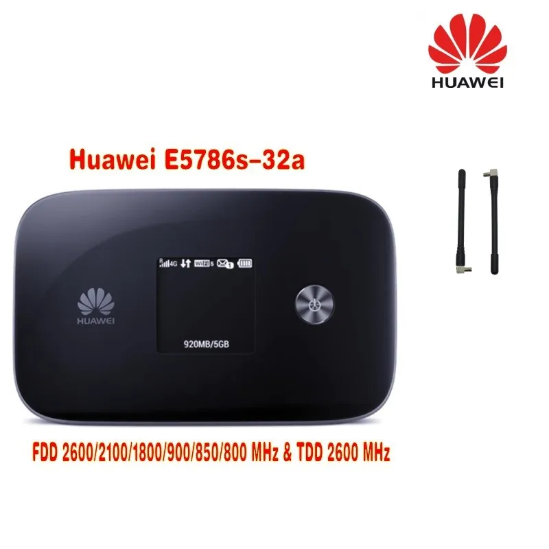 Беспроводной маршрутизатор Huawei e5786 модем 4G LTE Wi Fi 300 Мбит/с 4g lte Cat6 2 антенны м|modem