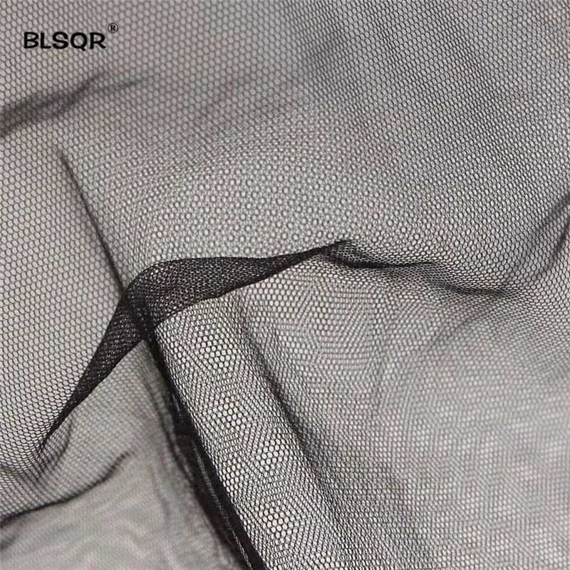 BLSQR Sexy Bodysuit Women Rompers Bodycon Jumpsuit Mesh Bodysuit Sheer See Through Bodysuits BLSQR Sexy Bodysuit Women Rompers Bodycon Jumpsuit Mesh Bodysuit Sheer See Through Bodysuits