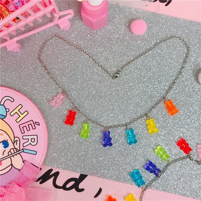 Cute-Handmade-7-Colors-Cartoon-Bear-Stainless-Steel-Pendant-Necklace-Candy-Color-Animal-Necklace-for-Women (1)