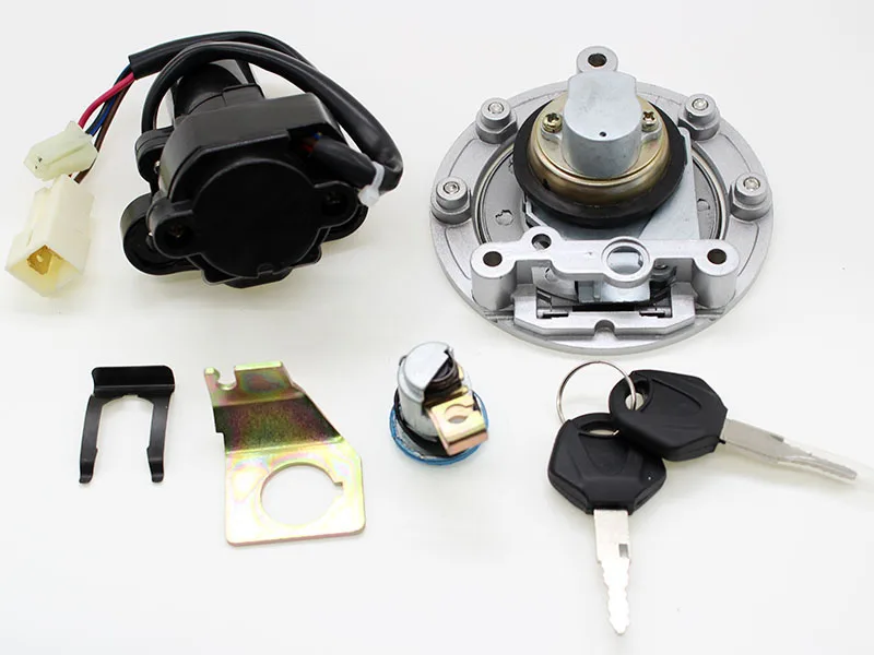 

YZF R1 1998 1999 Motorcycle Ignition Keys Switch Lock Assembly Keys for Yamaha YZF R6 1998-2000