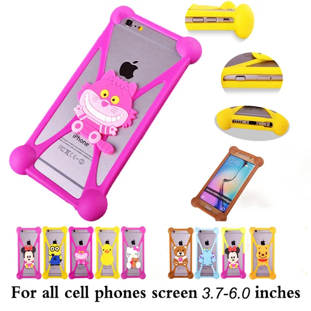 Universal 3D Soft Silicon smartphone Case cases cover For Cubot S222 DEXP Ixion E245 Evo 2 ES550 Soul 3 Pro M240 Strike | Мобильные