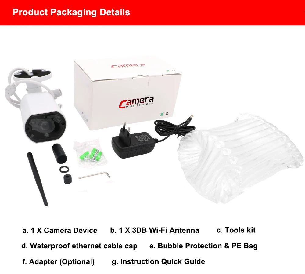 HT-SCA4PW Waterproof IP Camera 16