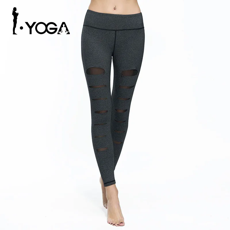 

Ladies Yoga Pants Push Up Sexy Mesh Sports Tights Slim Legency Women Fitness Gym Running Workout Sport Wear Athletic Leggings