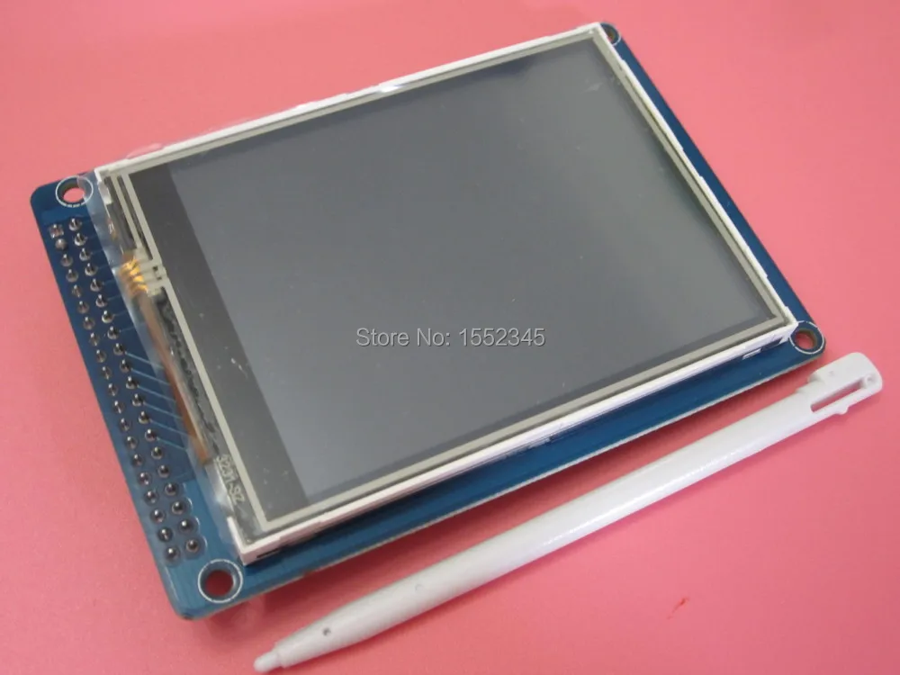 new 2pcs 3 2inch 320x240 Touch LCD Screen Touch SPI LCD TFT 40pin Touth panel 3