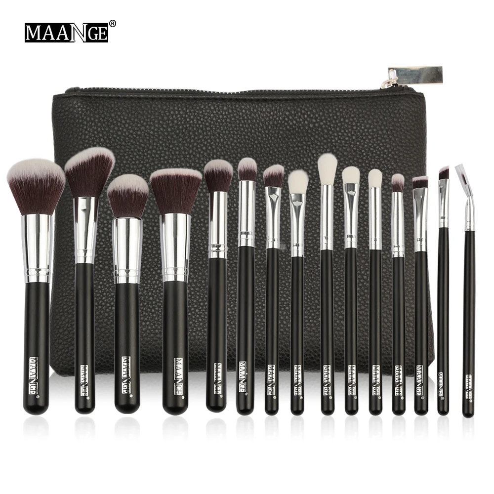 Big Discount MAANGE 615Pcs Makeup Brushes Set Powder Foundation
