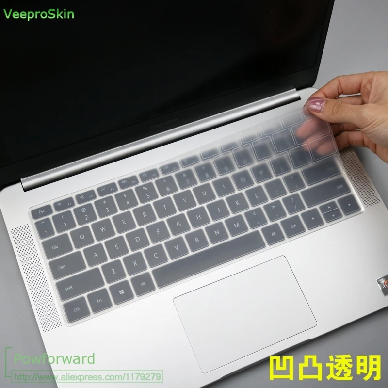 Для HUAWEI 1" MateBook D/13" Matebook 13 силиконовый чехол-клавиатура для ноутбука 13 14 дюймов