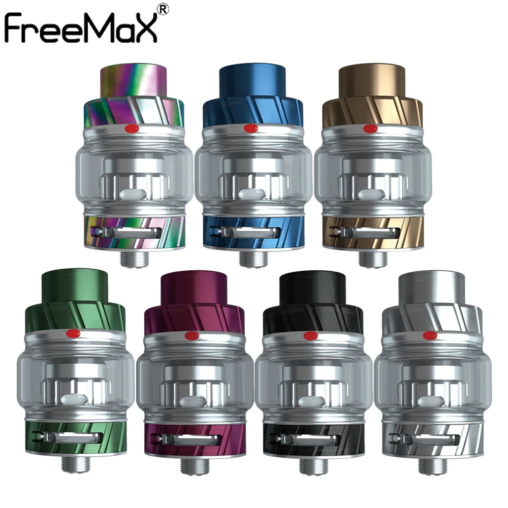 

Electronic Cigarette Vape tank Freemax Fireluke 2 sub ohm tank Metal Edition 2ml/5ml Capacity Vape atomizer with 810 drip tip