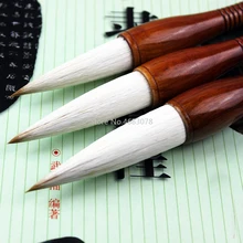 3 шт. шерстяная кисть для письма китайская письменная ручка набор кистей для каллиграфии крупное ровное письмо Бурш для художественного рисования