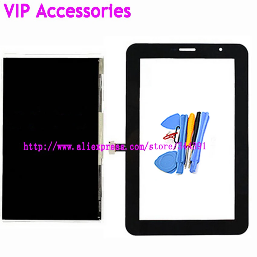 Original P3100 LCD Display Touch Screen For Samsung Galaxy Tab 2 7 P3100 LCD Screen tools