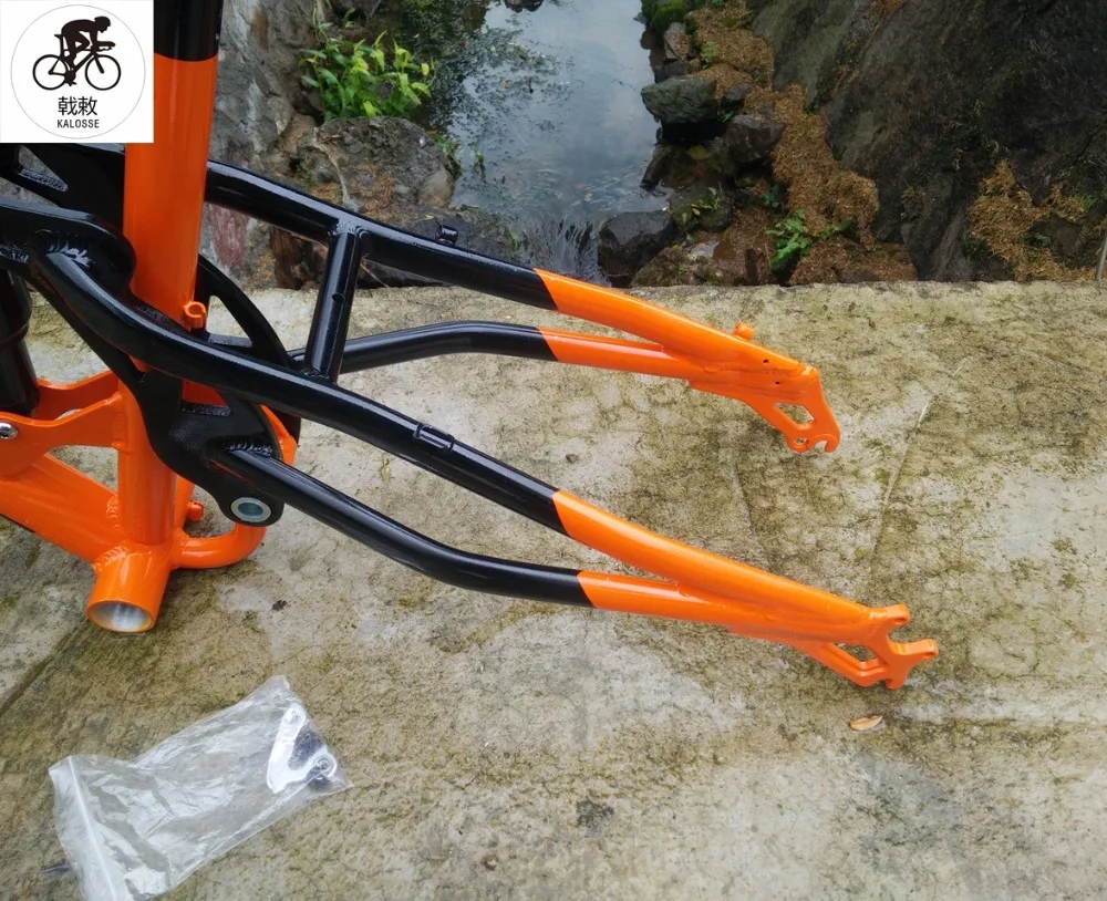 Clearance Kaloss DIY colors  DH/AM Fat bike frame Downhill  snow bike frame  26*17 inch ,  26*4.0 inch   Beach bike   frame 4