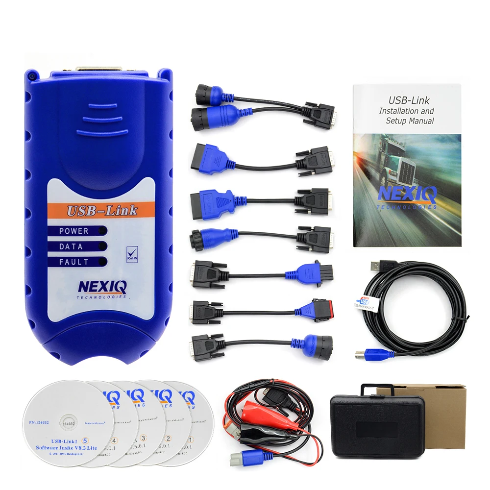 

2019 NEXIQ Auto Heavy Duty Truck Scanner Tool NEXIQ USB Link Nexiq 125032 USB Link NEXIQ2 USB/Bluetooth with best quality