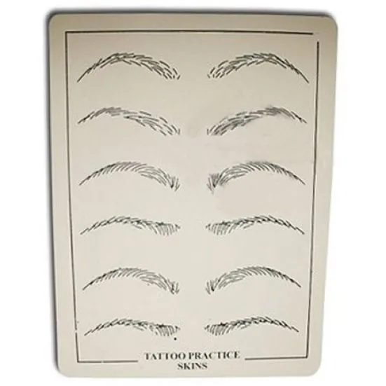 Microblading practice fake skin permanent makeup tattoo fake skin for