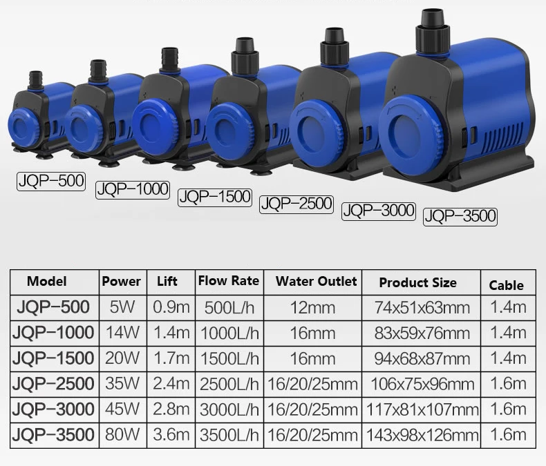 SUNSUN JQP Aquarium Fish Tank Silent 