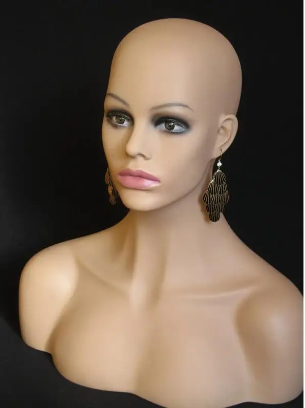 Высокое качество женский манекен головной убор парик тренировочная голова модель головы женская голова модель