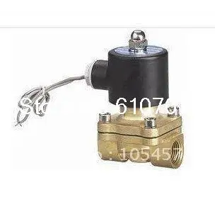 

2W200-20 Water Air Oil Solenoid Valve 3/4" BSPP Threaded 380V 220V 110VAC 24VDC 12VDC Normal Closed Type