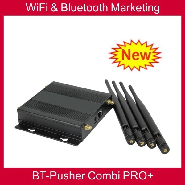  Bluetooth mobiles advertising device BT-Pusher COMBI PRO+ with car charger,4800maH battery(direct response advertising) 