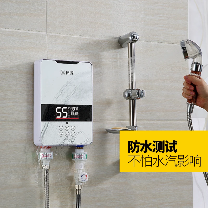 7000 w chauffage rapide chauffe eau instantané électrique ménage salle de bains cuisine location chambre température constante tenture murale chauffage