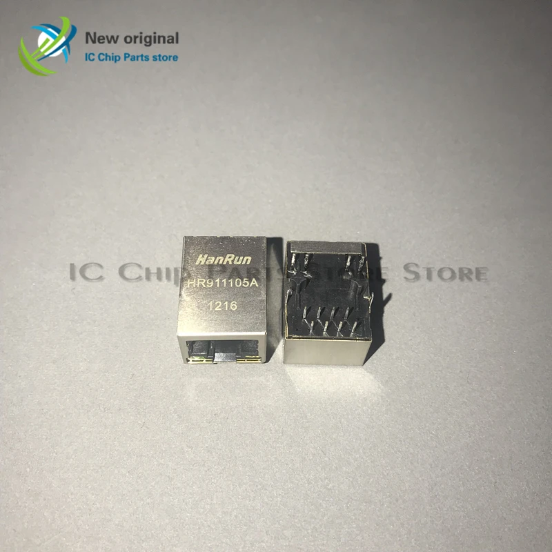 

10pcs Single Port RJ45 Connector HR911105 HR911105A HY951180A