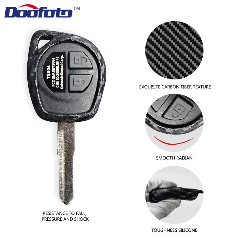 Carbon fiber key cover for SUZUKI  (2)