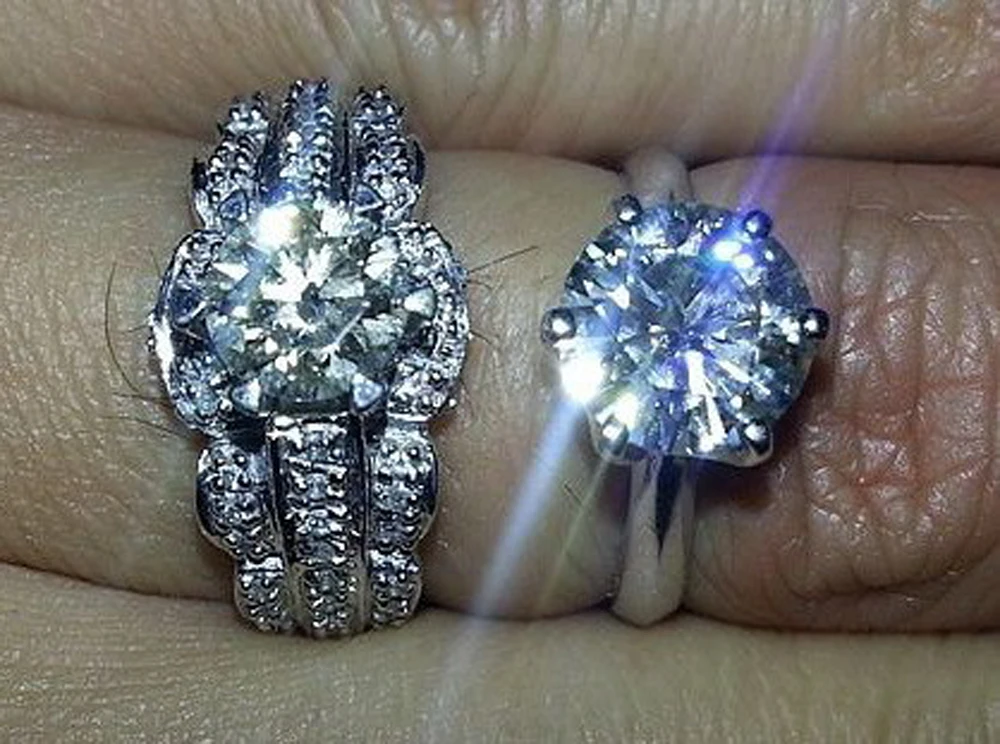 RINYIN свободный драгоценный камень 0.5ct бриллиант белый D Цвет VVS1 отличный крой 3EX