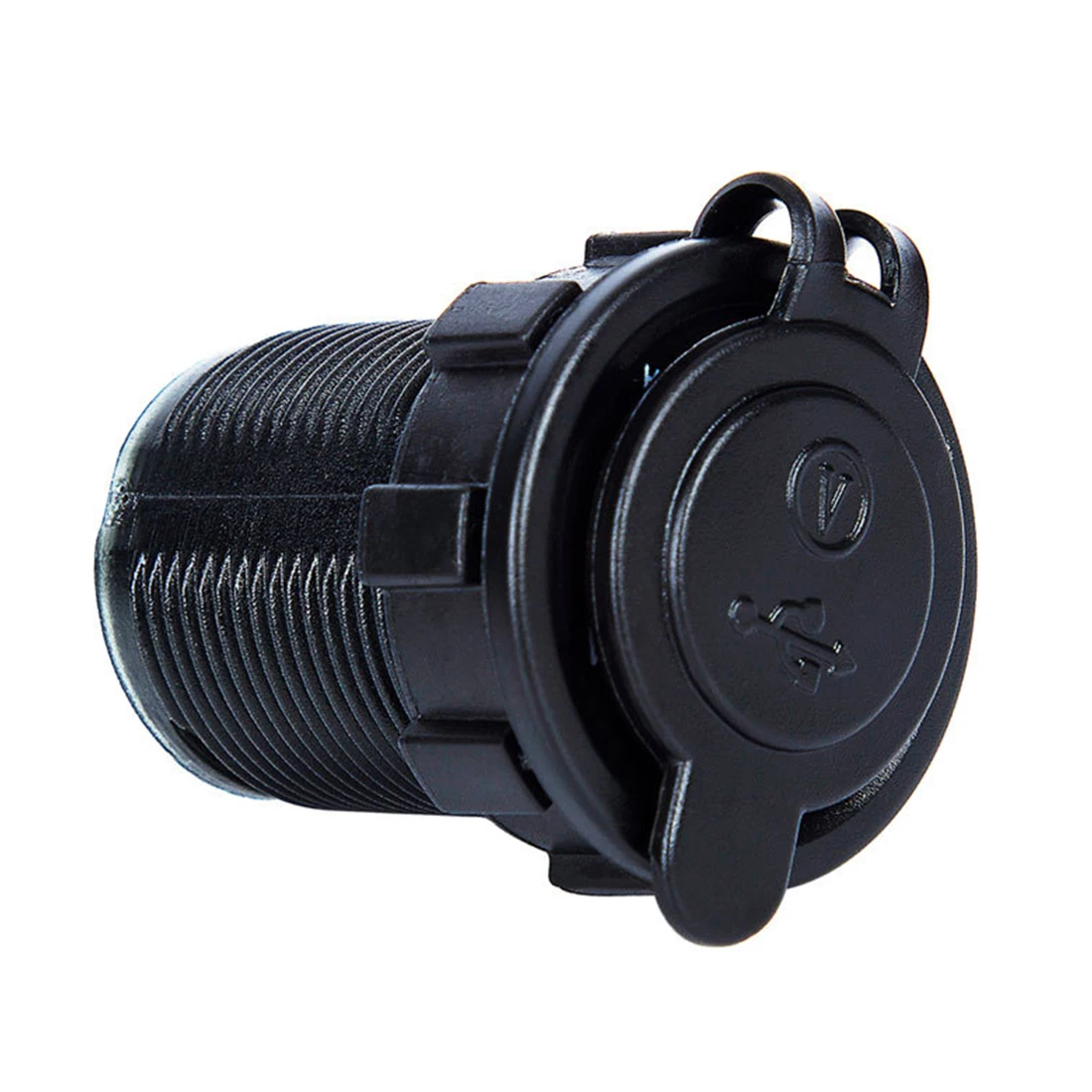 

12V 24V Universal 2.1A Motorcycle Truck Car USB Charger Voltmeter Dual USB Auto Charger With Voltage Meter Power Adapter Socket