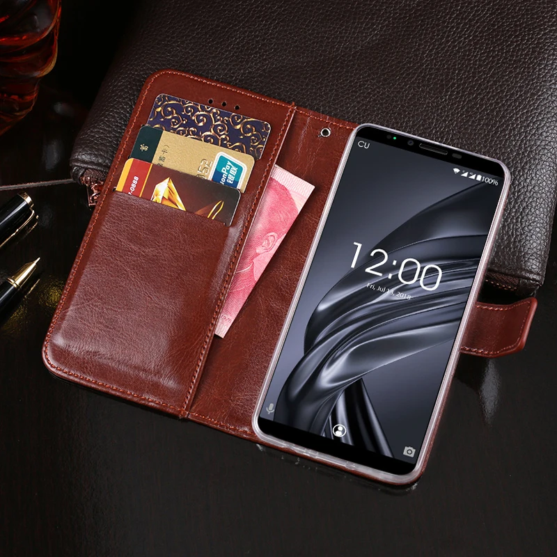 For Oukitel K8 Case Business Style Flip Wallet Leather Fundas Cover for Oukitel K8 Case Capa Cellphone Accessories