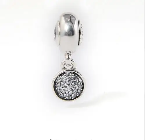 

2.6MM Essence Small hole bead Fits Pandora Essence Bracelets "Hope" Silver Beads 925 Sterling Silver Charms DIY Jewelry