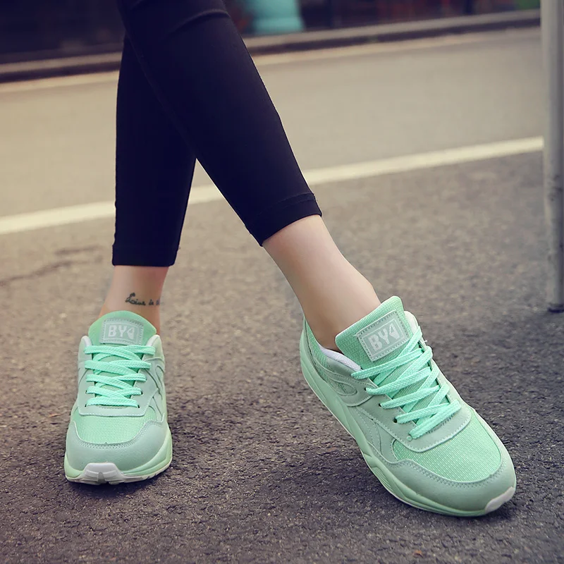 Women Sneakers Casual Shoes 2018 Brand New Breathable Low Top Tenis Sport Shoes Women Trainers Sapatilha Baskets Femme XZ47 (25)