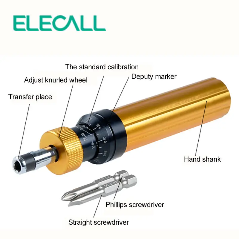 ELECALL ARQ-0.6 Отвертка Phillips и прямая отвертка Набор отверток