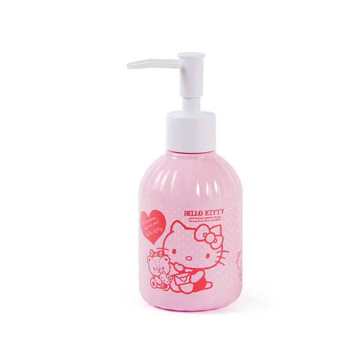 Cartoon pressing latex bottles Plastic Jar Oil Bottle My Bottle 300 Ml fluid in a pump bottle