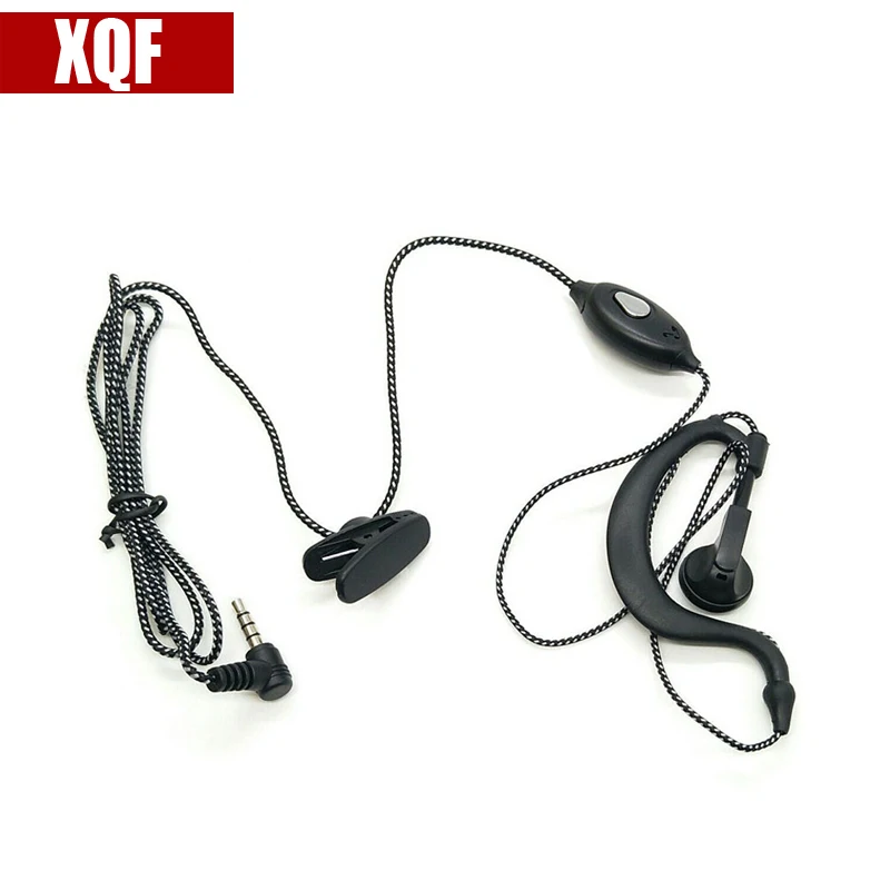 XQF 1 PIN 3 5 мм маленький квадратный микрофон PTT для YAESU 5r/10/110/132/168/210/ 300 футов-50/60R TSP-2100