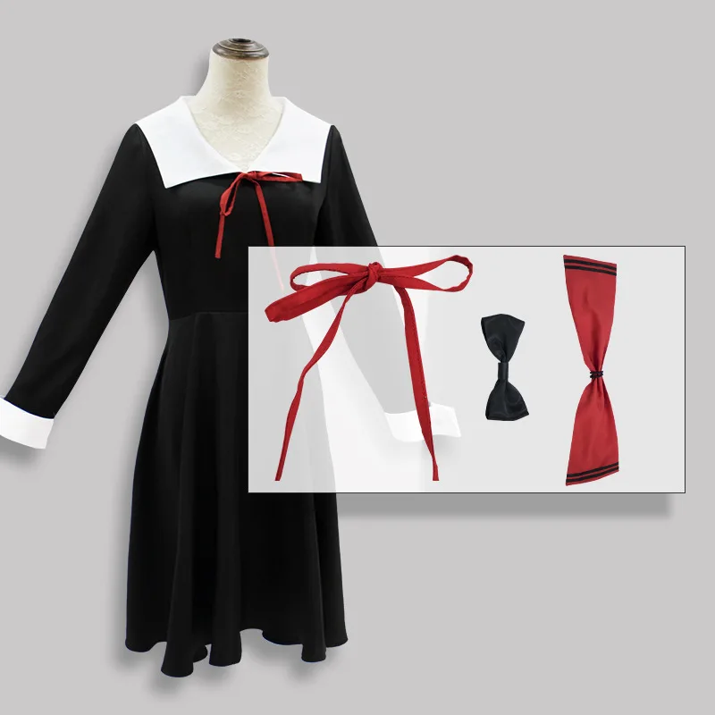 Костюм для косплея Kaguya Chika sama Love Is War аниме женский костюм Фудзивара Чика Косплей