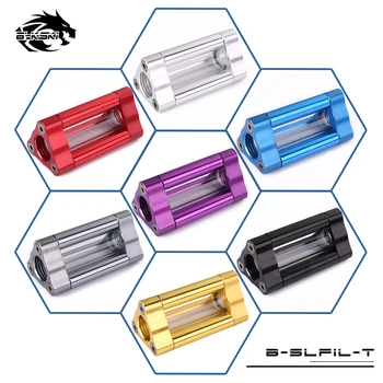 

Bykski Acrylic Water Filter, Double Internal G1/4 Thread For Water Cooling B-SLFIL-T