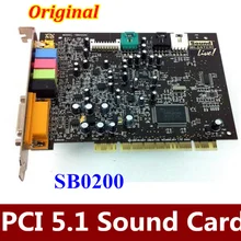 1 шт. для Creative SoundBLASTER LIVE 5,1 Surround звуковая карта PCI карта SB0200