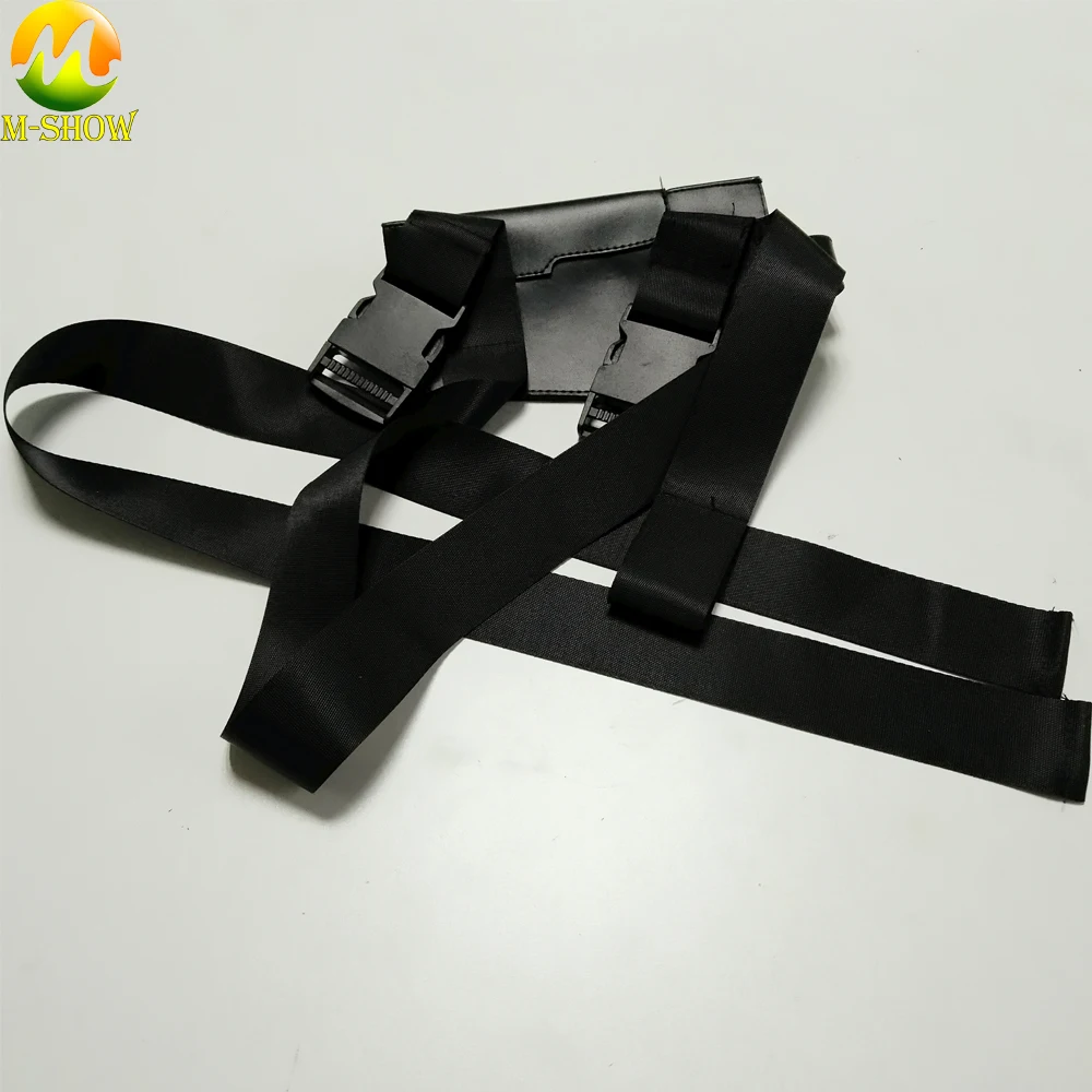  Resident Evil 2 Leon Cosplay Costume Accessories Leather Cosplay Prop Belt Kneepad Kit Halloween Costumes For Adult Men  