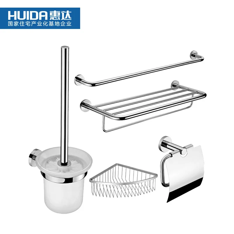 

Sanitary Ware 59a Copper Bathroom Hanging Hardware Hanging Set Bath Towel Rack Towel Rack Toilet Brush Hdc058