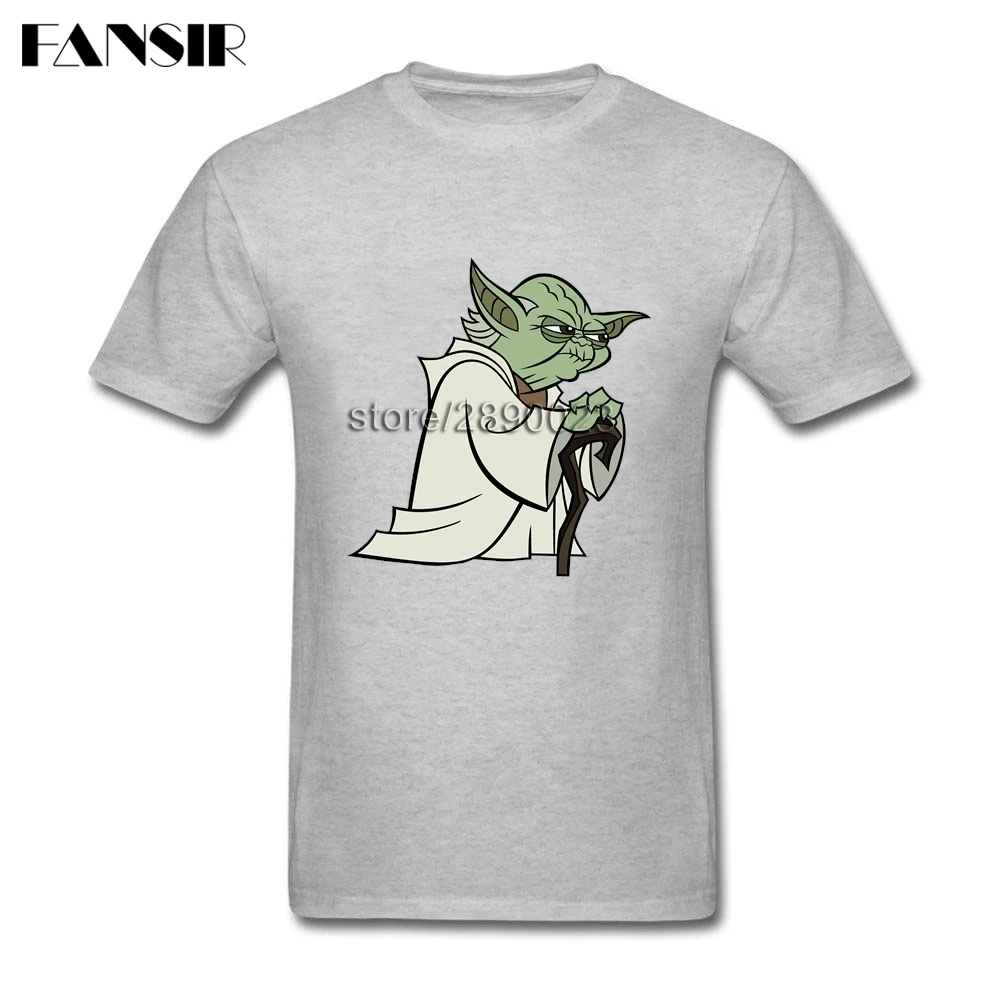 XS 3XL Star Wars Yoda High Quality T Shirts Men Male Short Sleeve