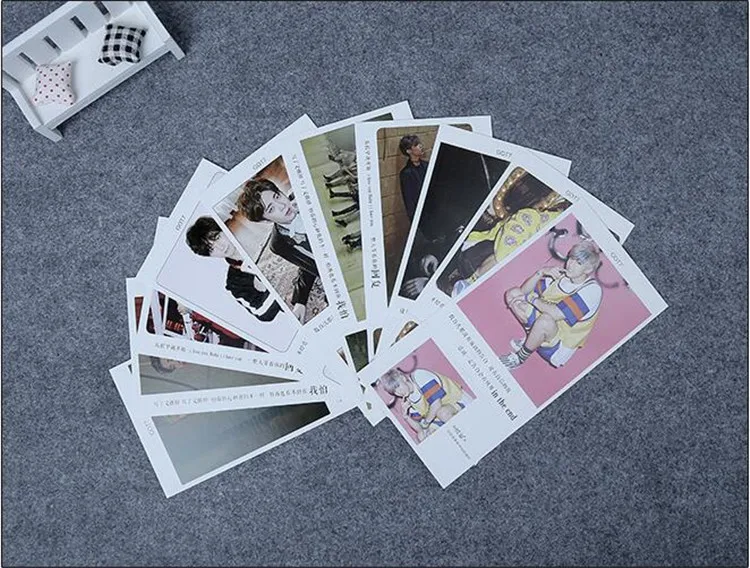  kpop Latest official GOT7 Set 121 zhang Same section album Lyrics K-pop got7 Gift souvenir Sticker 