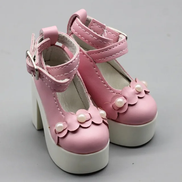 1 pair High heels Shoes Best gift for childrens' toy Fashion doll shoes