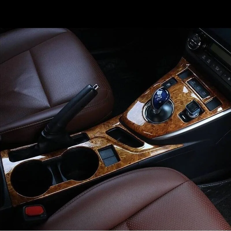 

Gear Window Cup Interior Promote Modified Automovil Decorative Decoration Sticker Strip Parts 14 15 16 17 18 FOR Toyota Corolla