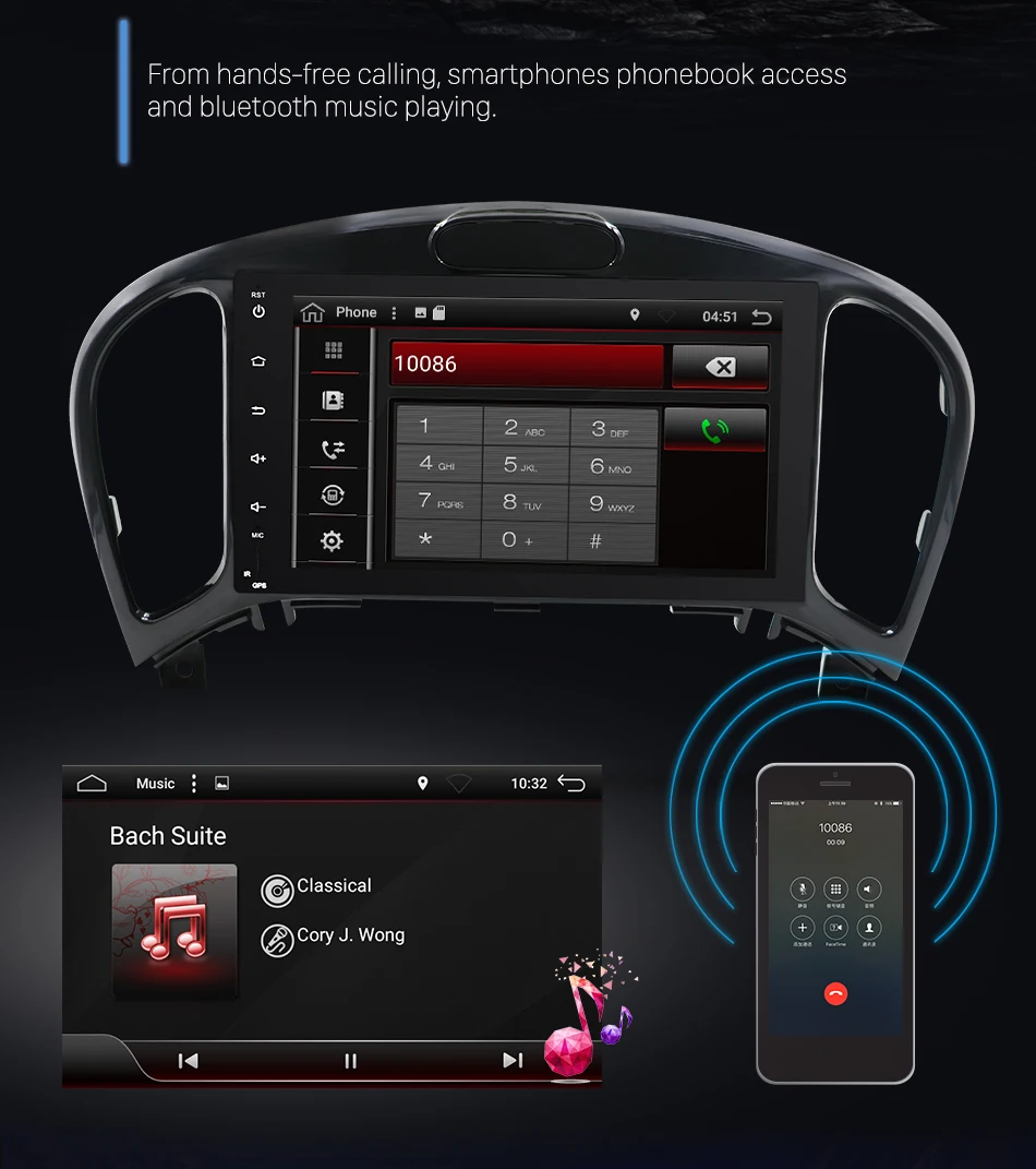 Eunavi Android 9,0 автомобильный dvd-плеер 2 Din Восьмиядерный для Nissan Juke для Infiniti esq 2011- Автомобильный gps Навигация стерео