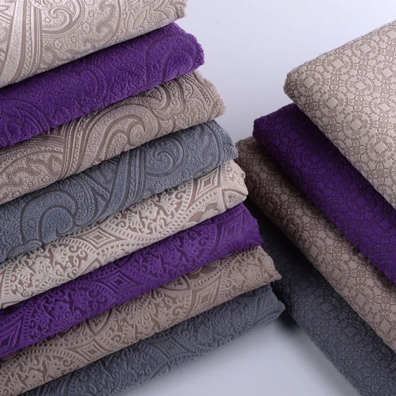 

Thick embossed three-dimensional European sofa fabric flannel 145 * 100cm