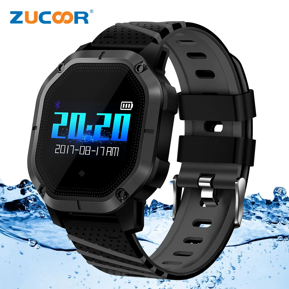 

ZUCOOR Smart Bracelet Blood Pressure Fitness Hartslagmeter Heart Rate Monitor Tracker Best Clock Tonometer Wristband Pedometer