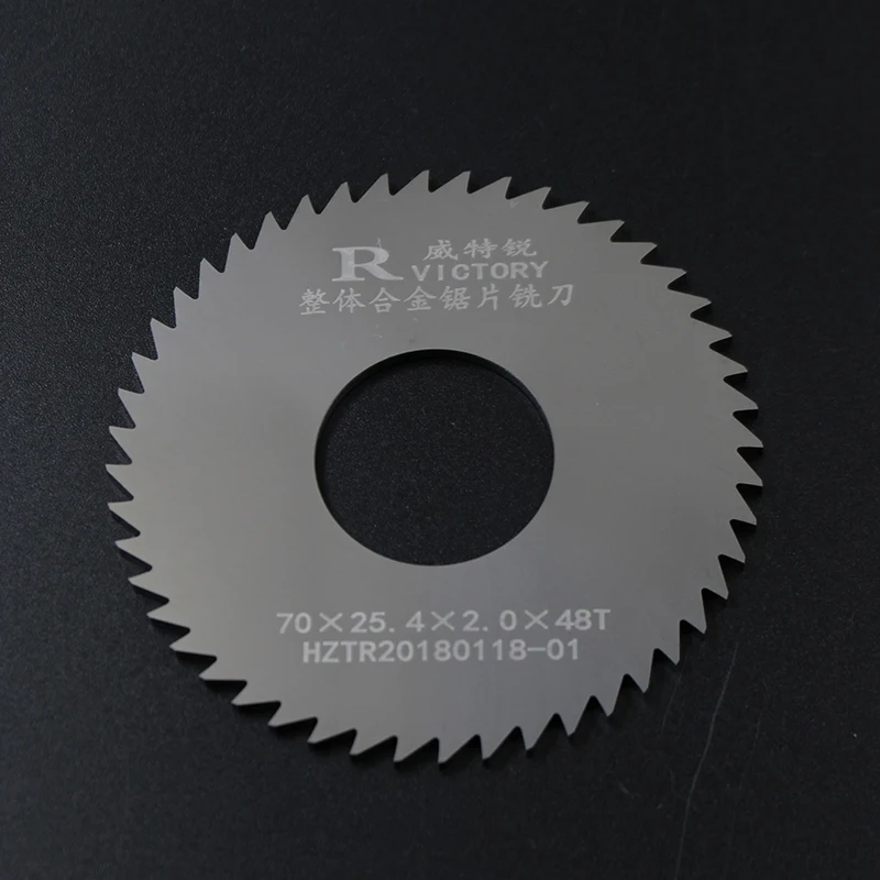 2pcs 70*0.5 70*1.7mm circular slitting Saw blade 70mm out dia milling