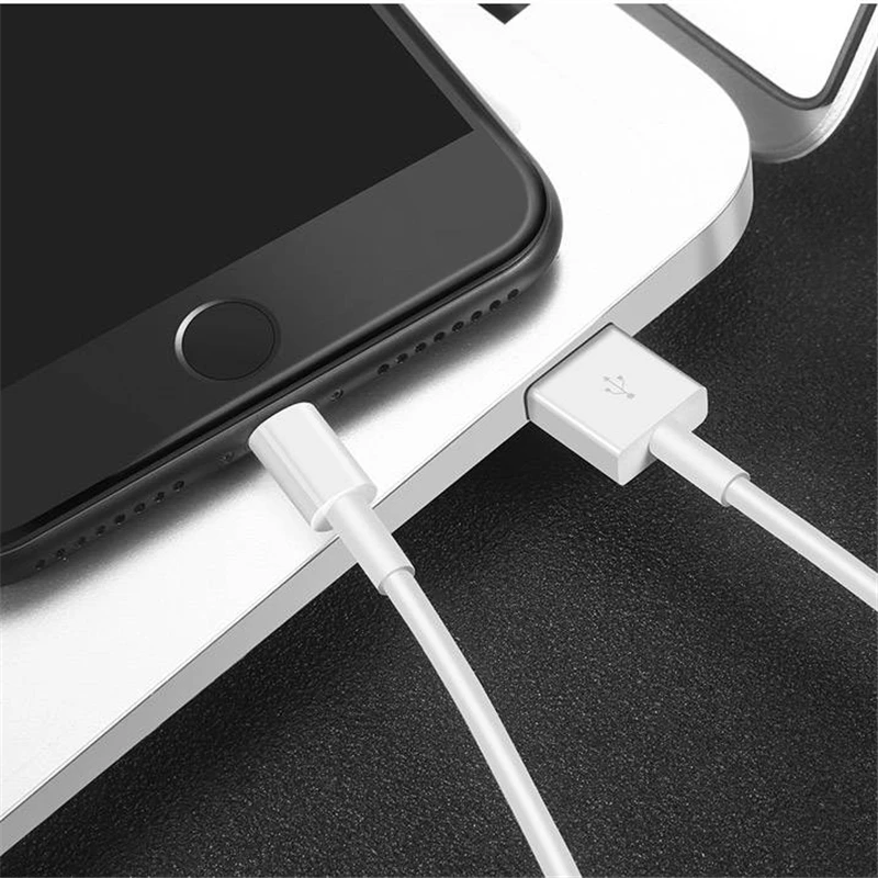 1 м 2 м 3 м USB кабель для синхронизации данных зарядное устройство для iPhone 5 5S SE 6 6 S 7 8 Plus X XS Max XR Быстрая зарядка мобильных телефонов USB кабели