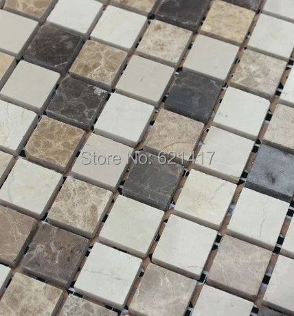 Mixed Color Mosaic Home Improvement Marble Stone
