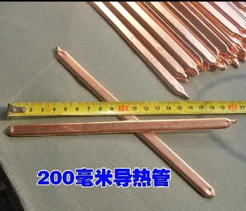

Free ship 50pcs/lot 20cm DIY brass copper tube,laptop computer radiator pipe brass Thermal conductivity pure copper tube