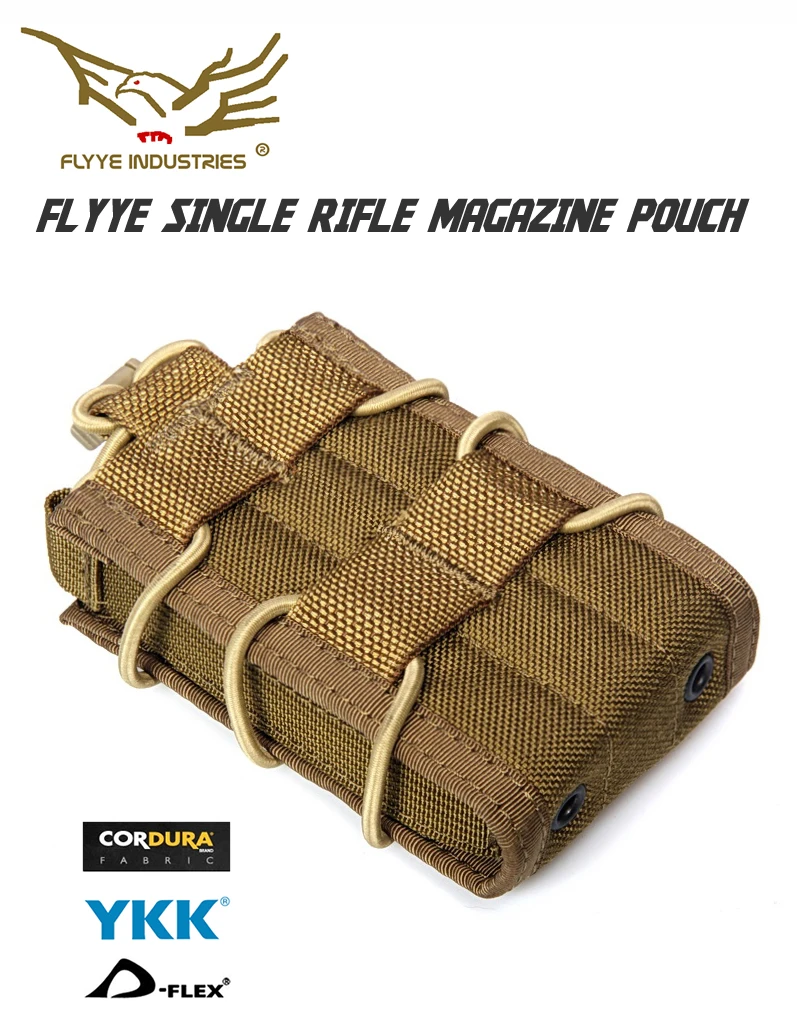 FLYYE FY-PH-C034 1000D CORDURA водонепроницаемый модульный Molle нагрудник один блок тактический военный Журнал инструментарий Чехол Регулируемый