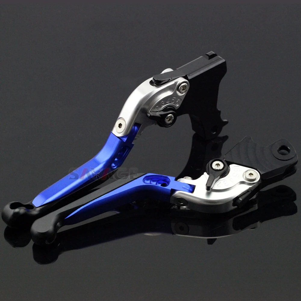 Brake Clutch Lever For BMW F700GS F600GS F800R F800GT F800ST F800S F800GS/ADV Blue Folding ...